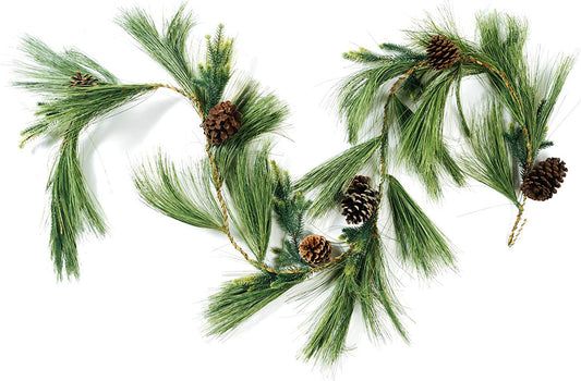 Long Needle Pine Garland 6'