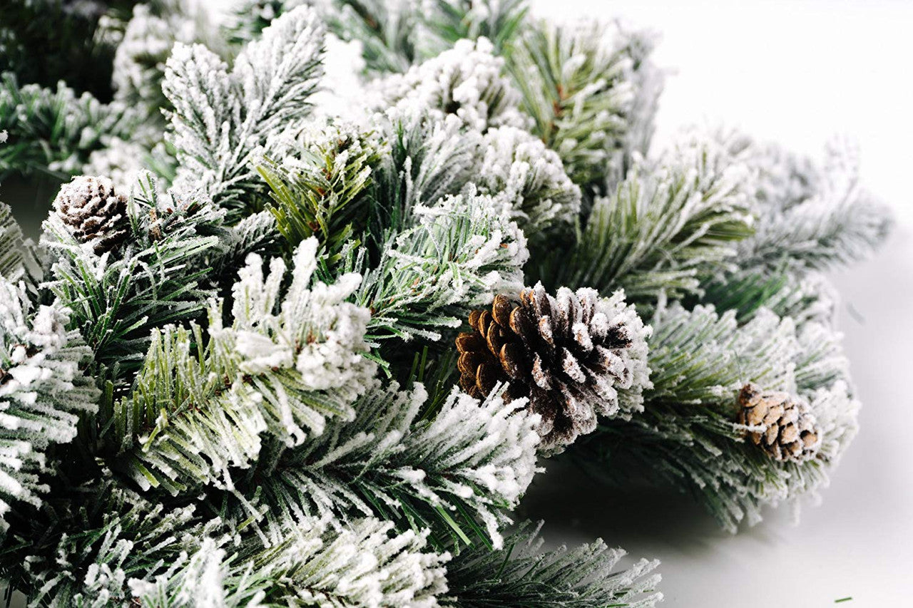 Frosted Forest Pine Garland 6 Feet